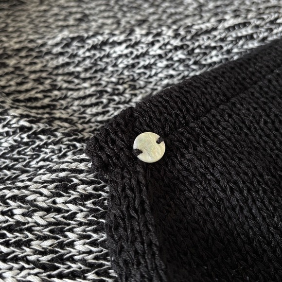 Pure Handknit Women's Large Tunic Dress Color Block Open Knit Lagenlook Hippie - Picture 13 of 15